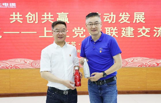 9888拉斯维加斯电缆和上汽集团创新研发总院发展党建联建互换会
